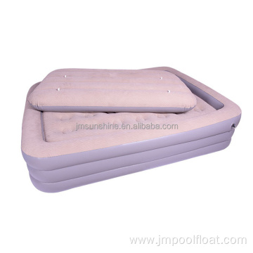 Alibaba Queen Size Flocking Elevated Raised Air Bed